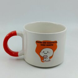 BENİM GİBİ OLMAYACAK SONU-D KUPA - TURUNCU - 