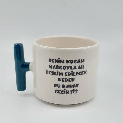 BENİM KOCAM KARGOYLA MI - T KUPA - YEŞİL SAP - 1