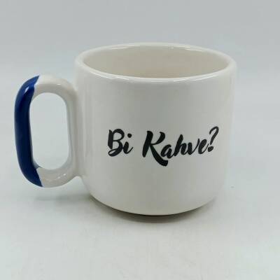 Bİ KAHVE? - ARYA ÇAY FİNCANI - KOBALT SAP - 1