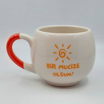 Bİ MUCİZE OLSUN - BALON KUPA - TURUNCU SAP - 1