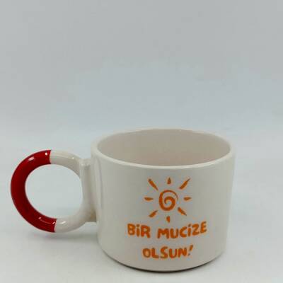 Bİ MUCİZE OLSUN - DÜĞÜM KUPA - KIRMIZI SAP - 1