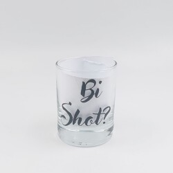 Bİ SHOT?-SHOT BARDAĞI - ŞEFFAF - 