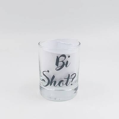 Bİ SHOT?-SHOT BARDAĞI - ŞEFFAF - 1