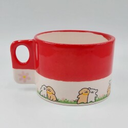 BİR AŞK HİKAYESİ-POLO KUPA - KIRMIZI ALT - 