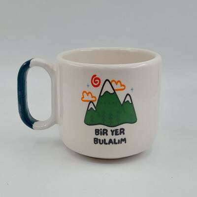 BİR YER BULALIM-2-ARYA ÇAY FİNCANI - YEŞİL SAP - 1