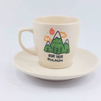 BİR YER BULALIM-2-KLASİK TÜRK KAHVESİ FİNCANI - TRANSPARAN - 1