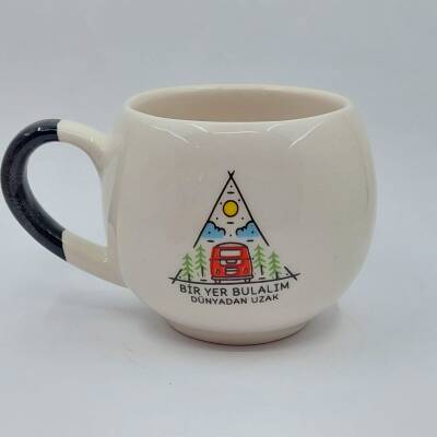 BİR YER BULALIM - BALON KUPA - SİYAH SAP - 1