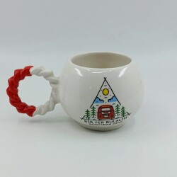 BİR YER BULALIM - BALONCUK KUPA - KIRMIZI SAP - 