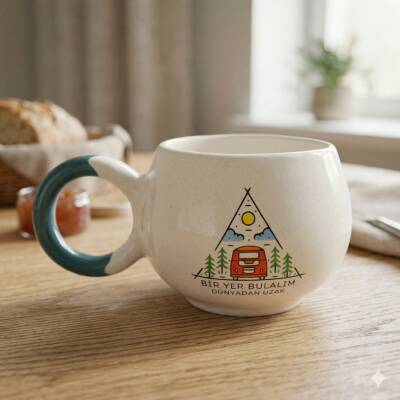 BİR YER BULALIM - BALONCUK KUPA - YEŞİL SAP - 1