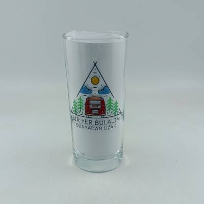 BİR YER BULALIM-RAKI BARDAĞI - ŞEFFAF - 1