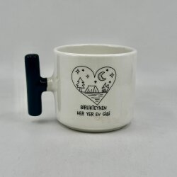 BİRLİKTEYKEN HER YER EV GİBİ-T KUPA - KOBALT SAP - 