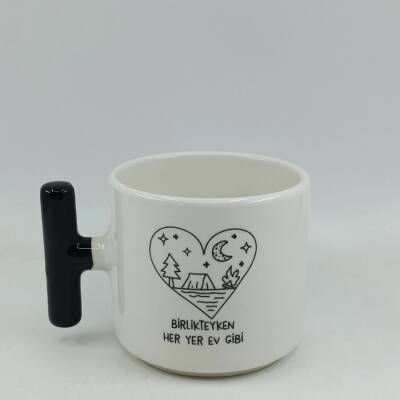 BİRLİKTEYKEN HER YER EV GİBİ-T KUPA - SİYAH SAP - 1