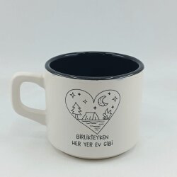BİRLİKTEYKEN HER YER EV GİBİ-VENUS KUPA - SİYAH İÇ - 