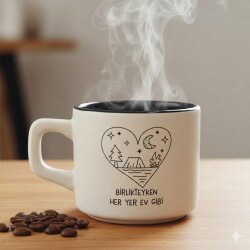 BİRLİKTEYKEN HER YER EV GİBİ-VENUS KUPA - SİYAH İÇ - 