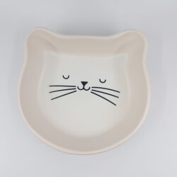 BIYIK KEDİ-KEDİ MAMA KABI - TRANSPARAN - 