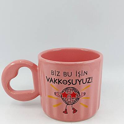 BİZ BU İŞİN-EROS KUPA - PEMBE SAP PEMBE GÖVDE - 1