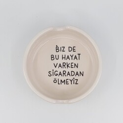 BİZ DE BU HAYAT VARKEN-YUVARLAK KÜÇÜK KÜLLÜK - TRANSPARAN - 