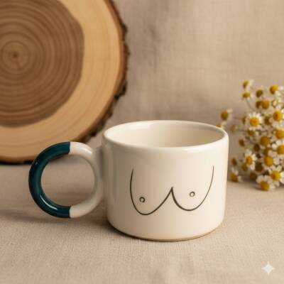 BOOBS-DÜĞÜM KUPA - YEŞİL SAP - 1