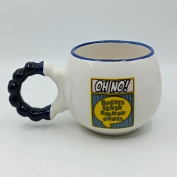 BOŞVER SENİN BURNUN GÜZEL-PUF KUPA - KOBALT SAP KOBALT TURNET - 