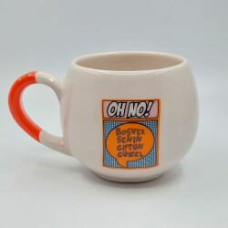 BOŞVER SENİN GÖTÜN GÜZEL - BALON KUPA - TURUNCU SAP - 