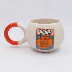 BOŞVER SENİN GÖTÜN GÜZEL - BALONCUK KUPA - TURUNCU SAP - 