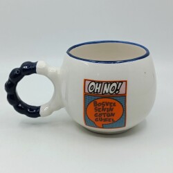 BOŞVER SENİN GÖTÜN GÜZEL-PUF KUPA - KOBALT SAP KOBALT TURNET - 