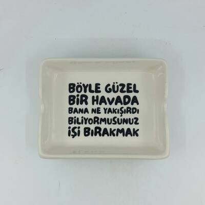 BÖYLE GÜZEL HAVADA İSTİFA-DİKDÖRTGEN KÜLLÜK - TRANSPARAN GÖVDE - 1