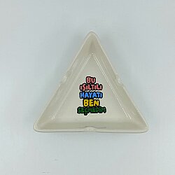 BU IŞILTILI HAYATI BEN SEÇMEDİM-ÜÇGEN KÜLLÜK - TRANSPARAN GÖVDE - 