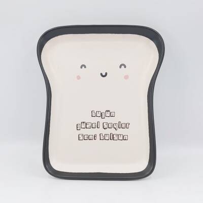 BUGÜN GÜZEL ŞEYLER SENİ BULSUN-NOVA TOST TABAĞI - TRANSPARAN GÖVDE - 1