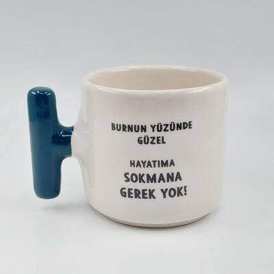 BURNUN YÜZÜNDE GÜZEL - T KUPA - YEŞİL SAP - 1