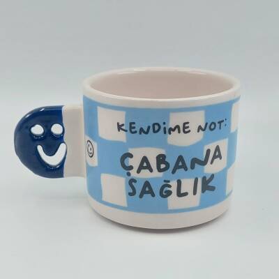 ÇABANA SAĞLIK-SMİLE KUPA - KOBALT SAP - 1