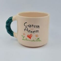 CANIM ANNEM - BONCUK KUPA - YEŞİL SAP - 