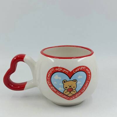 CANIM AŞKIM-AMOUR KUPA - KIRMIZI SAP KIRMIZI TURNET - 1