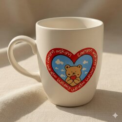 CANIM AŞKIM-OVAL KUPA - TRANSPARAN SAP - 