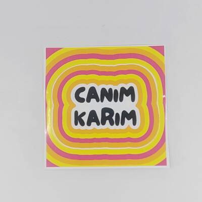 CANIM KARIM-STİCKER TEKLİ - TEKLİ - 1