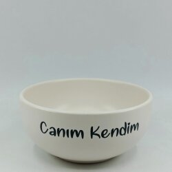 CANIM KENDİM-KASE - TRANSPARAN GÖVDE - 