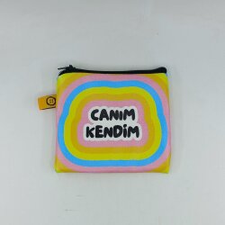 CANIM KENDİM RENKLİ-BOZUK PARA CÜZDANI - TEKLİ - 