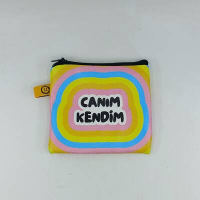 CANIM KENDİM RENKLİ-BOZUK PARA CÜZDANI - TEKLİ - 1