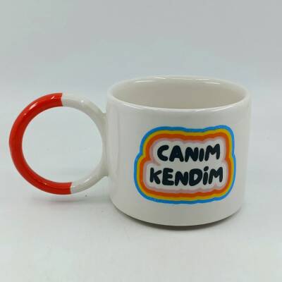 CANIM KENDİM RENKLİ - O KUPA - KIRMIZI SAP - 1