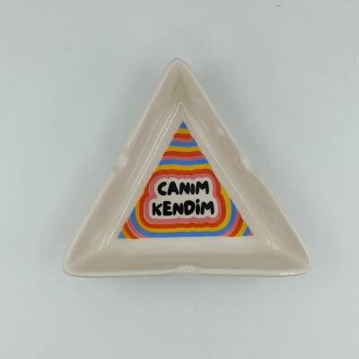 CANIM KENDİM RENKLİ-ÜÇGEN KÜLLÜK - TRANSPARAN GÖVDE - 1