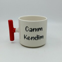 CANIM KENDİM - T KUPA - KIRMIZI SAP - 