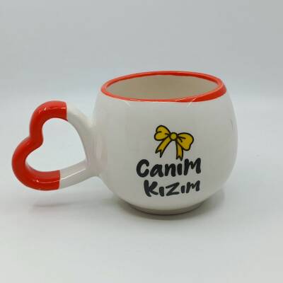 CANIM KIZIM-KURDELE-AMOUR KUPA - TURUNCU SAP TURUNCU TURNET - 1