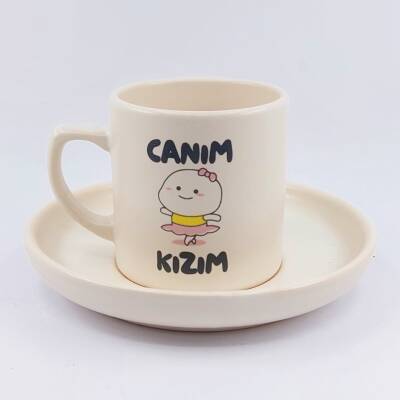 CANIM KIZIM-VENÜS TÜRK KAHVESİ FİNCANI - TRANSPARAN - 1