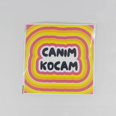 CANIM KOCAM-STİCKER TEKLİ - TEKLİ - 1