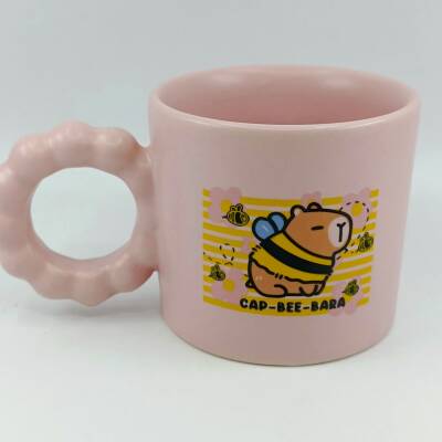 CAPBEEBARA-PRENSES KUPA - PEMBE GÖVDE PEMBE SAP - 1