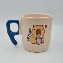 CAPYBARA BUBBLE TEA-NONA KUPA - KOBALT SAP - 