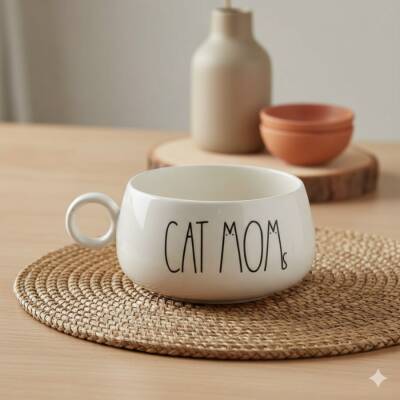 CAT MOM 3-LUNA KUPA - TRANSPARAN - 1