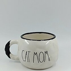CAT MOM 3-TONTİK KUPA - SİYAH SAP - 