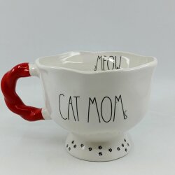 CAT MOM - SET-BALERİN KUPA - KIRMIZI SAP - 