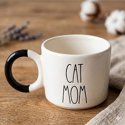 CAT MOM2-DÜĞÜM KUPA - SİYAH SAP - 1